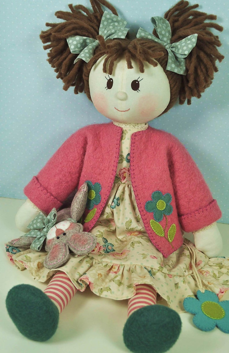 PDF Millie & Rose Rag Doll Sewing Pattern INSTANT DOWNLOAD image 4