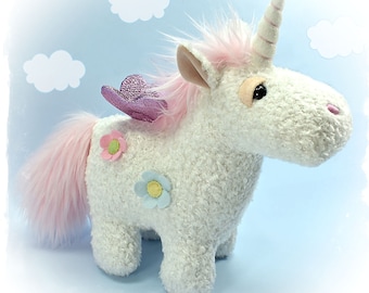 PDF - Florrie Unicorn Sewing Pattern - Intant download