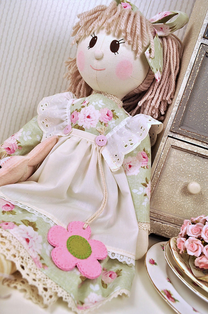 PDF Holly Rag Doll Sewing Pattern Instant download image 6