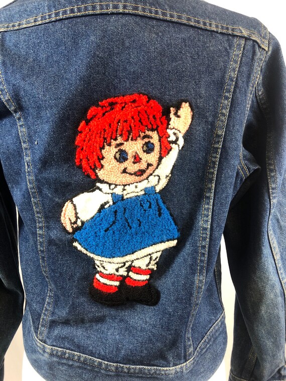 Amazing 1970’s Lee Denim Raggedy Ann Jean Jacket