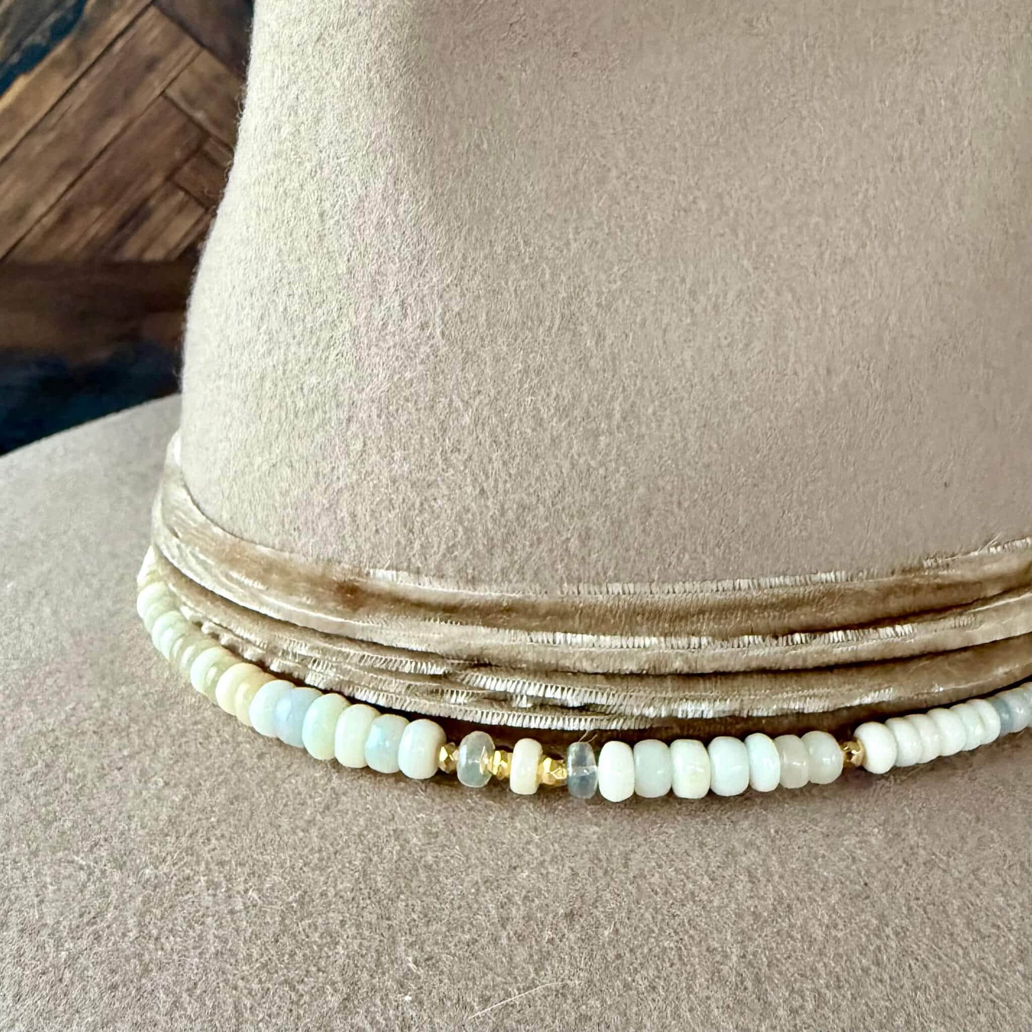 Ethereal Opal Slider Hat Band, Luminescent Protection  display picture 2