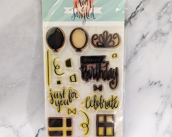 Neat and Tangled Stamp Set Just For You - Retired Vintage