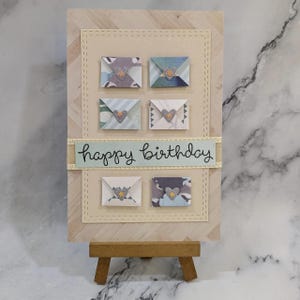 Tarjeta 3D desplegable de cumpleaños hecha a mano: sobres bonitos con lentejuelas brillantes para niña, niño, mamá, papá, amor, mejor amigo, masculino.