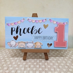 Personalisierter handgemachter Babyparty-Geldumschlag / Ang Pow / Geschenkkarte