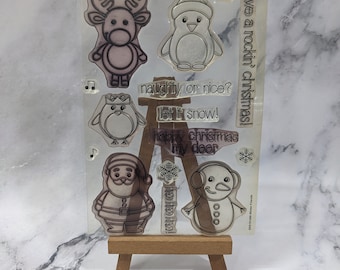 Simon Says Stamp - Winter Friends Clear Silicone Stamp Set