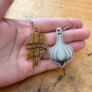Vampire Hunter Earrings