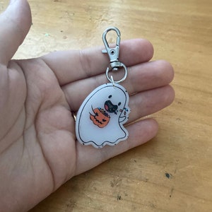 Happy Candy Ghost Bag Charm