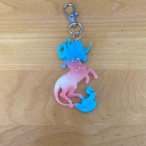Trans Unicorn Bag Charm