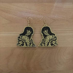 Unholy Gold Earrings