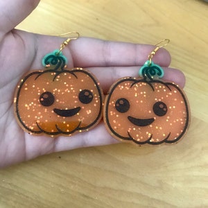 Pendientes de calabaza dulce