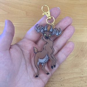 Not Deer Cryptid Bag Charm