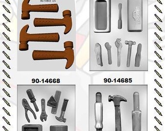 Construction Work Chocolate Molds (B)