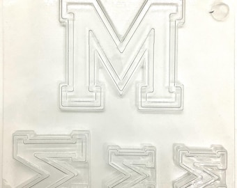 COLLEGIATE- Single CHOCOLATE M Mold 90-14332