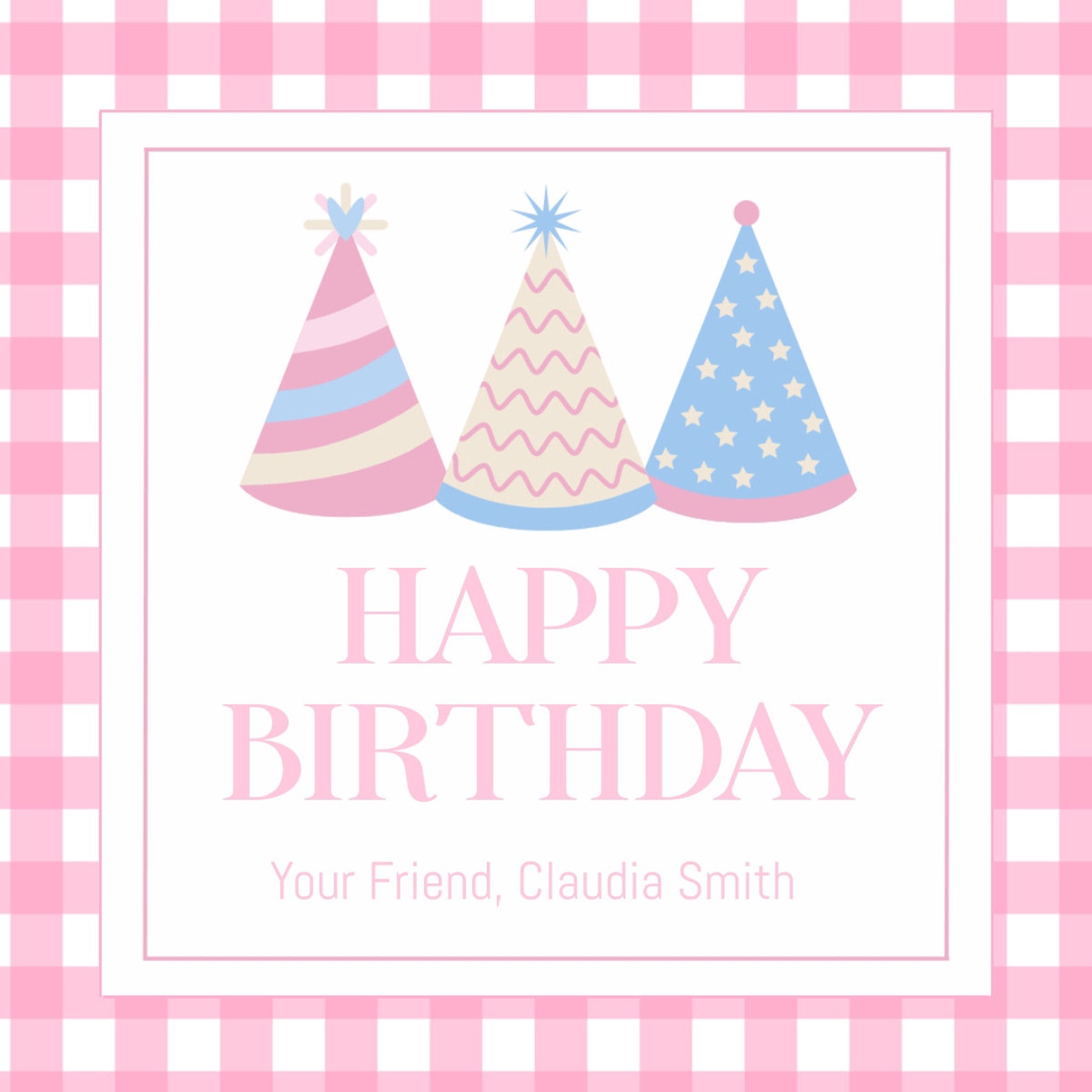 Printable Kids Birthday Gift Tag | Kids Gift Tags | Printable Tags for ...