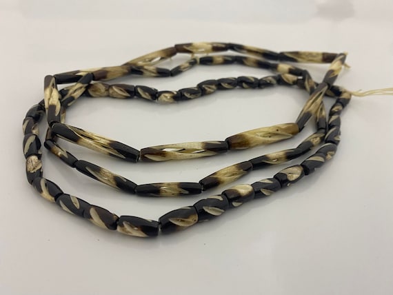 8 mm Real Horn Bone Craft Beads Strand White Thin Round Jewelry Making Accessory 8 mm Real Horn Bone Craft Beads Strand White Thin Round Jewelry Making Accessory