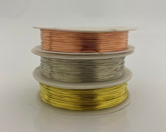 99.99% Pure Silver Wire 0.315mm x 1 Metre 