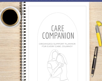 Printable Caregiving Planner Journal Binder