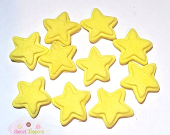 Mini Fondant Christmas Stars (30)