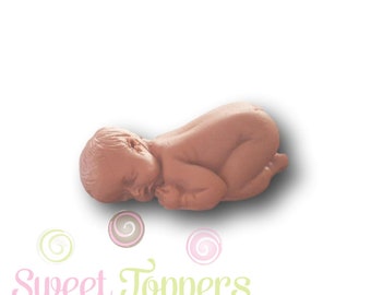 3D Baby cake topper fondant decoration