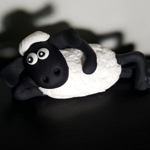 Shaun the Sheep edible fondant cake topper decoration customize farm animals Timmy Time image 3
