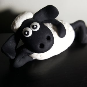 Shaun the Sheep edible fondant cake topper decoration customize farm animals Timmy Time image 4