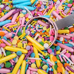 Funfetti Sprinkles - colourful edible sugar fantasy
