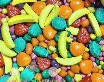 Tropical Punch - Sugar Shapes edible sprinkle mix