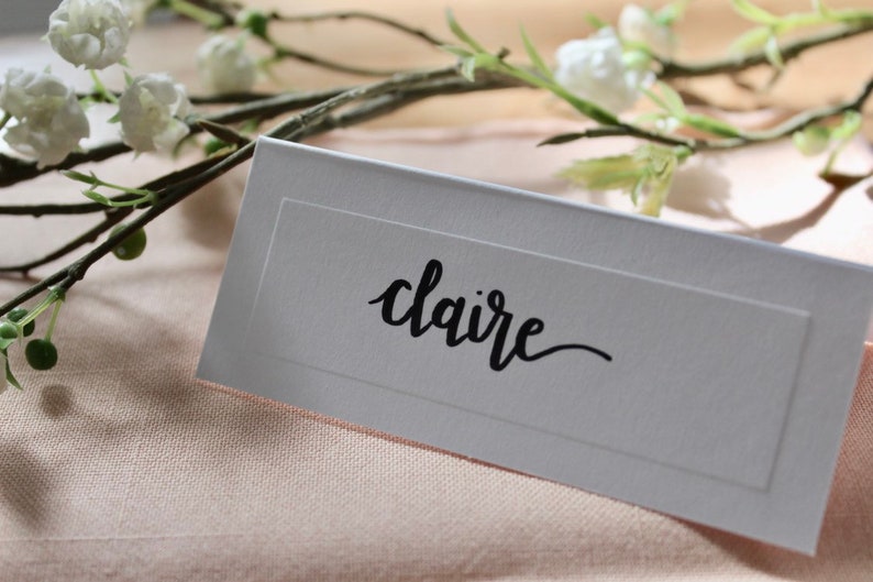 Event Place Cards Custom Place Cards Custom Wedding Etsy