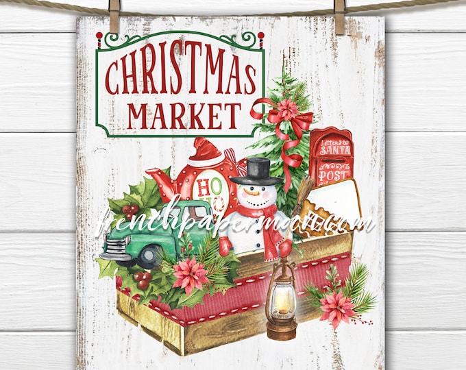 Digital Christmas Sign, Xmas Market, Xmas Toys, Snowman, Tree, Wreath Attachment, Wreath Sign, DIY Xmas Sign, Toy Sign, Transparent