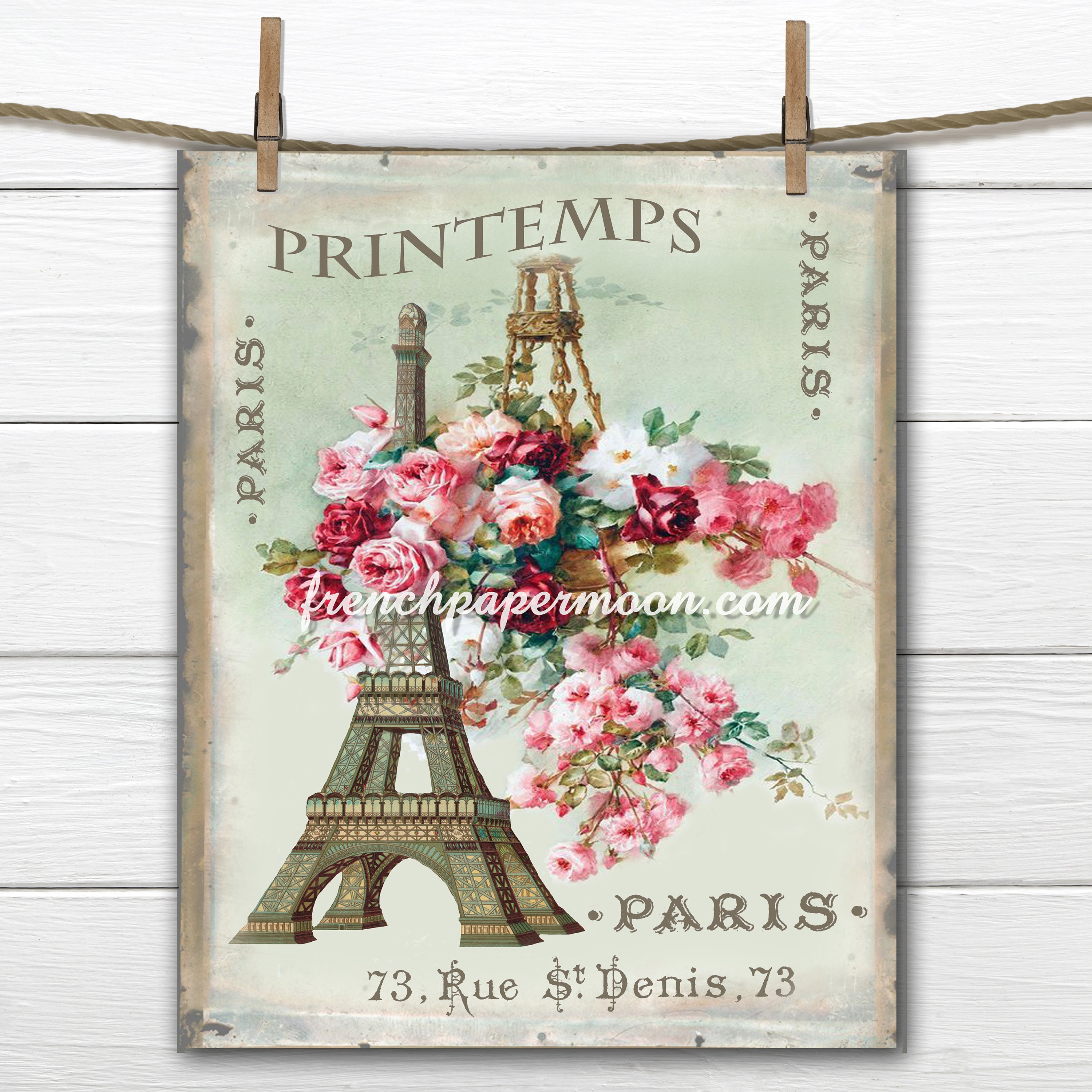 basket printemps