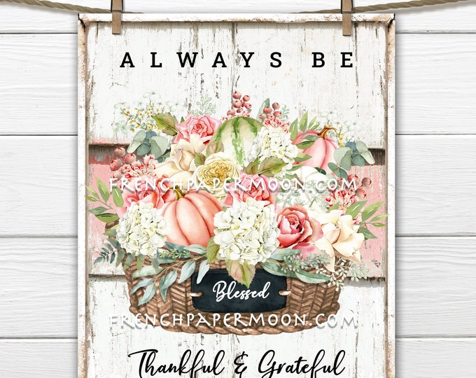 Thanksgiving Flowers, Autumn Bouquet, Pumpkins, Fall Flowers, Fall Decor Sign, Wreath Accent, Tiered Tray Digital Image, Image Transfer, PNG