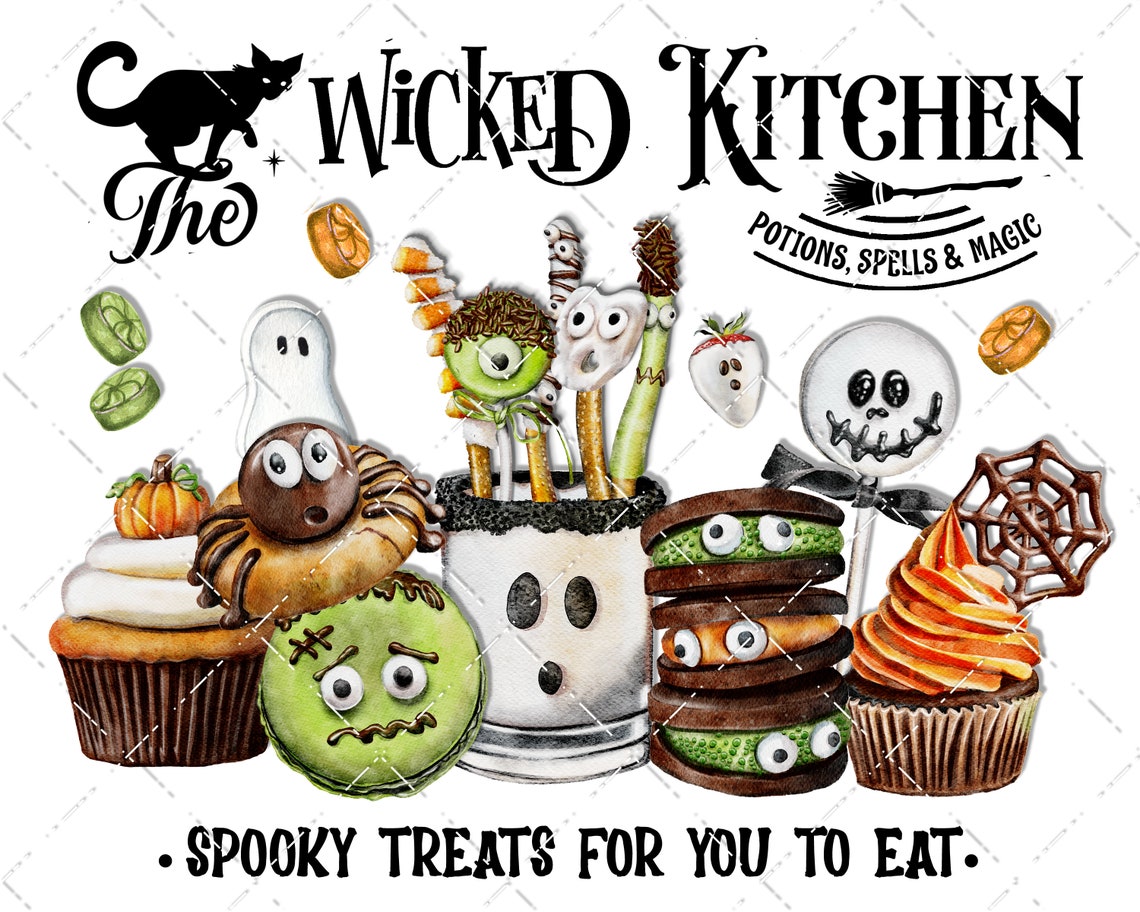 Halloween Witch's Kitchen Wicked Kitchen Halloween Sweets Etsy