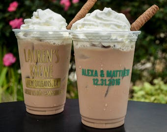 Custom Plastic Party Cups, Soft Plastic Cups, Personalized Wedding Cups, Custom Disposable Cups, Printed Cups for Parties, Customizable Cups