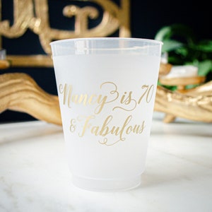 Personalized Congrats Grad Shatterproof Frosted Cups - Light Brown - 5 Oz Plastic  Cup by Gifts For You Now - Yahoo Shopping