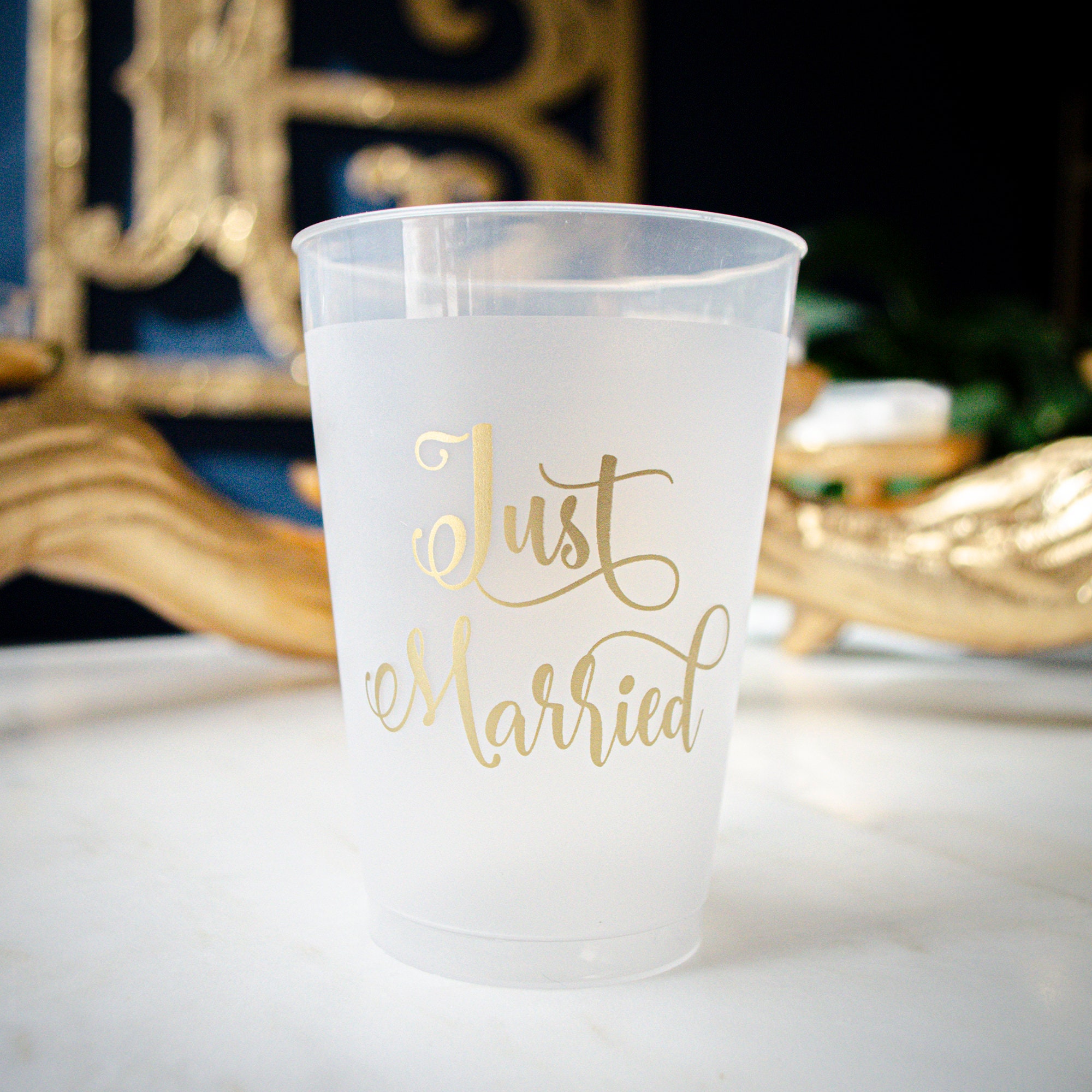 We're Engaged Custom Party Cups Engagement Party Favors Etsy