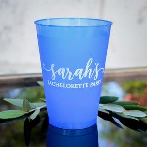 Colorful Bachelorette Party Cups, Bachelorette Weekend, Bach Bash, Bachelorette Cups, Custom Party Cups, Shatterproof Cups, Party Favors