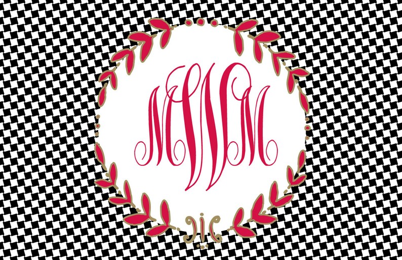 Black & White Checkerboard Personalized Paper Placemats Etsy