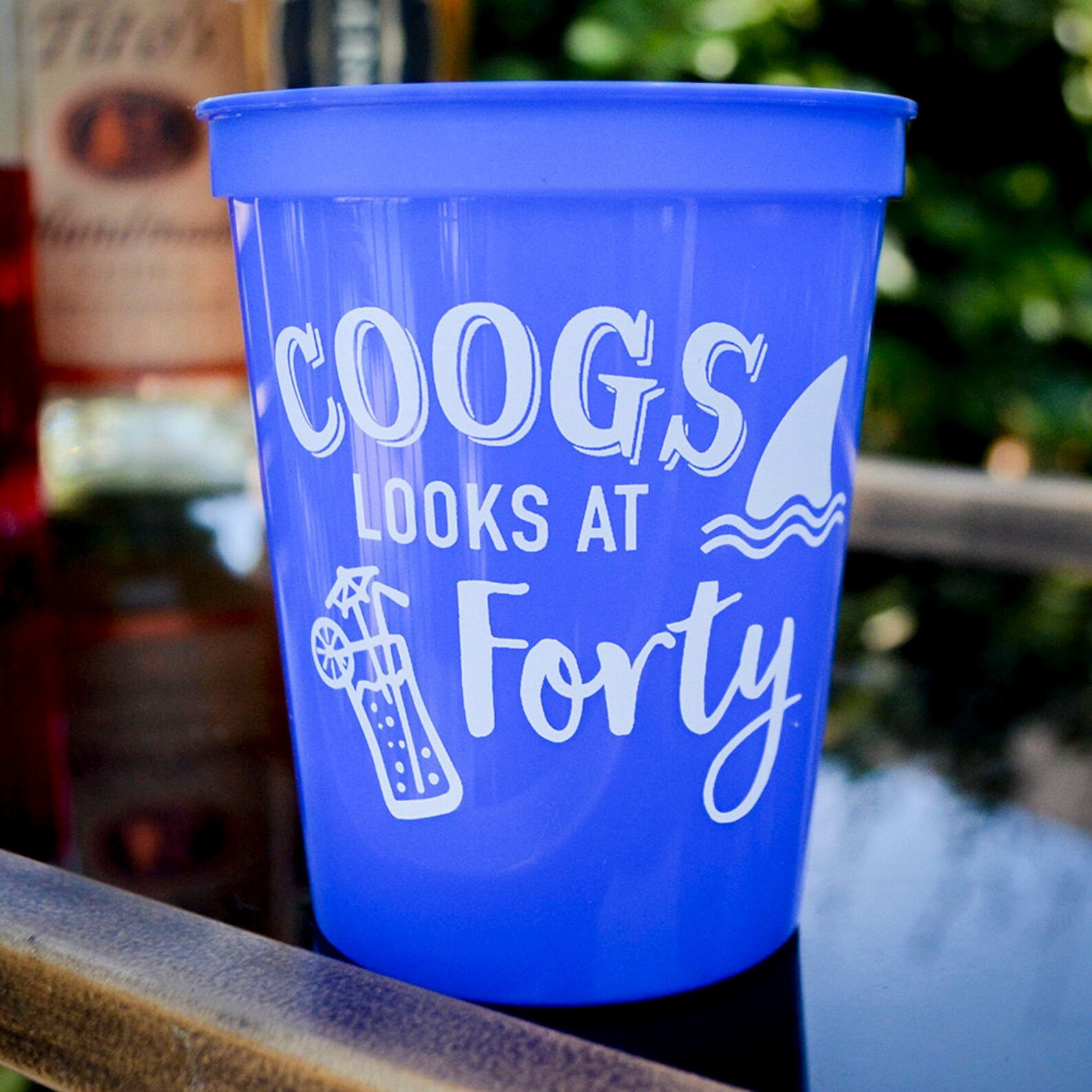 Blue Party Cups Blue Wedding Favors Taco 'bout A Party Etsy