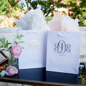Monogrammed Gift Bags, Wedding Welcome Bags, Hotel Welcome Bags, Custom Favor Bags, Gift Bag, Wedding Favors, Destination Wedding