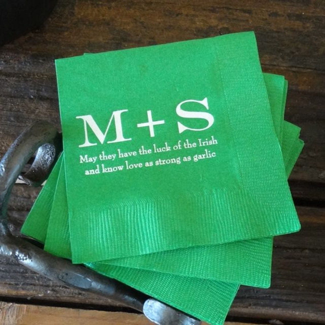 Personalized Party Napkins Wedding Napkins Custom Napkins Etsy