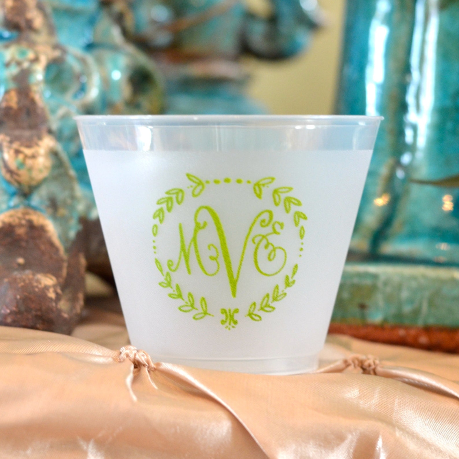 Bride and Groom Shatterproof Wedding Cups Plastic Party Cups - Etsy