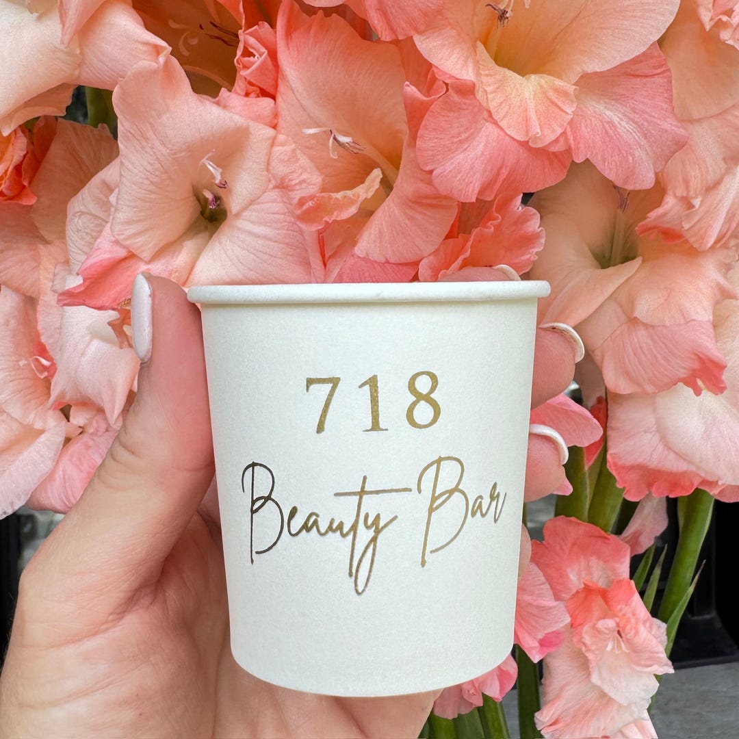 Custom Company Logo Paper Cups, Company Coffee Paper Cup, Personalized ...