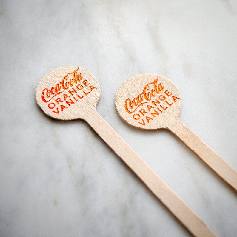 Wooden Stir Sticks Custom Cocktail Stirrers Corporate Event Etsy