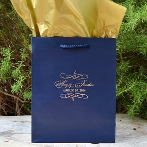 Personalized Wedding Welcome Bags, Custom Printed Gift Bags, OOT Welcome Bags, Wedding Hotel Welcome Bags, Wedding Gift Bags