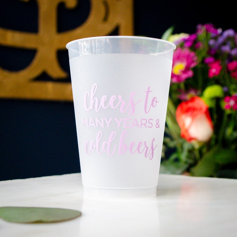 Custom Bachelorette Party Plastic Cups Personalized Etsy