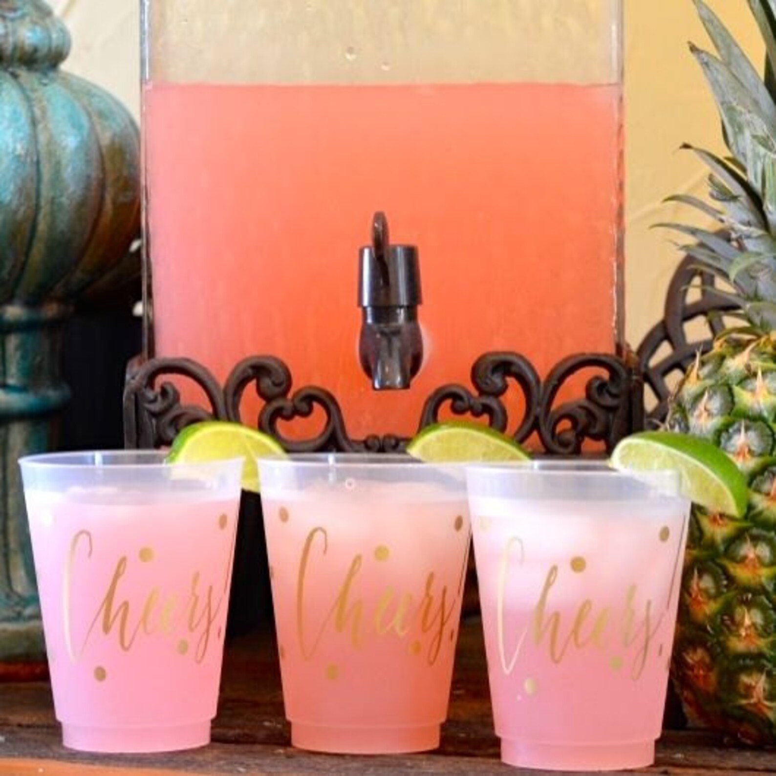 Cheers Party Cups Cheers 16 oz Shatterproof FrostFlex Cups Etsy