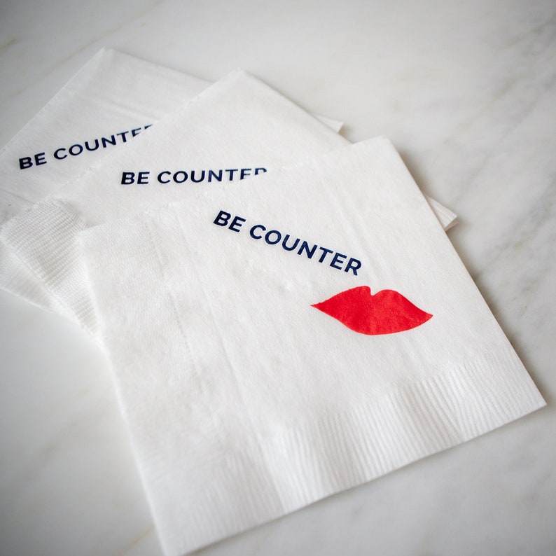 Company Logo Napkins Full Color 3 Ply Napkins Corporate Etsy