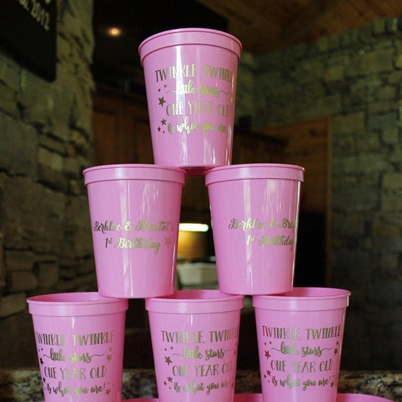 Custom Party Cups - Reusable Plastic Party Cups