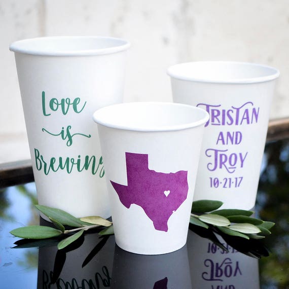 Custom Printed Paper Cups