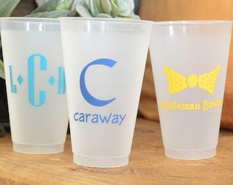 Personalized Children's Birthday Party Shatterproof Frost-Flex Party Cups, Custom Kid's Party Cup, Plastic Frosted, Party Favor